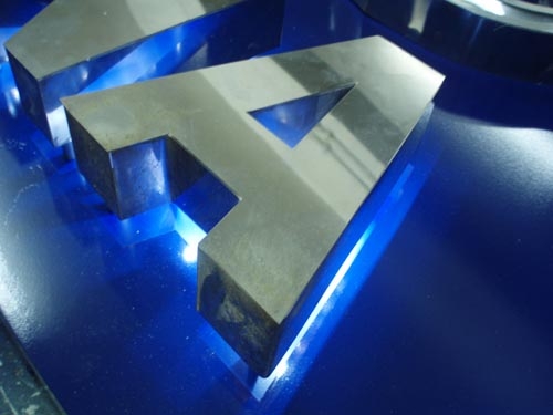  Krom Led Işıklı Harf